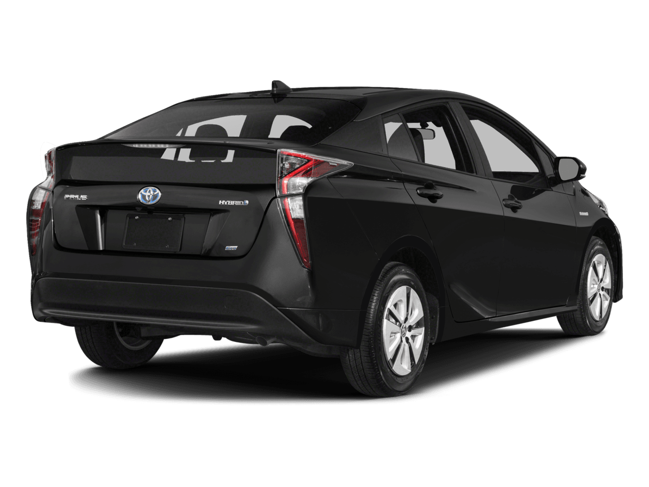 2018 Toyota Prius Two Eco - Rear 3/4, facing to the right