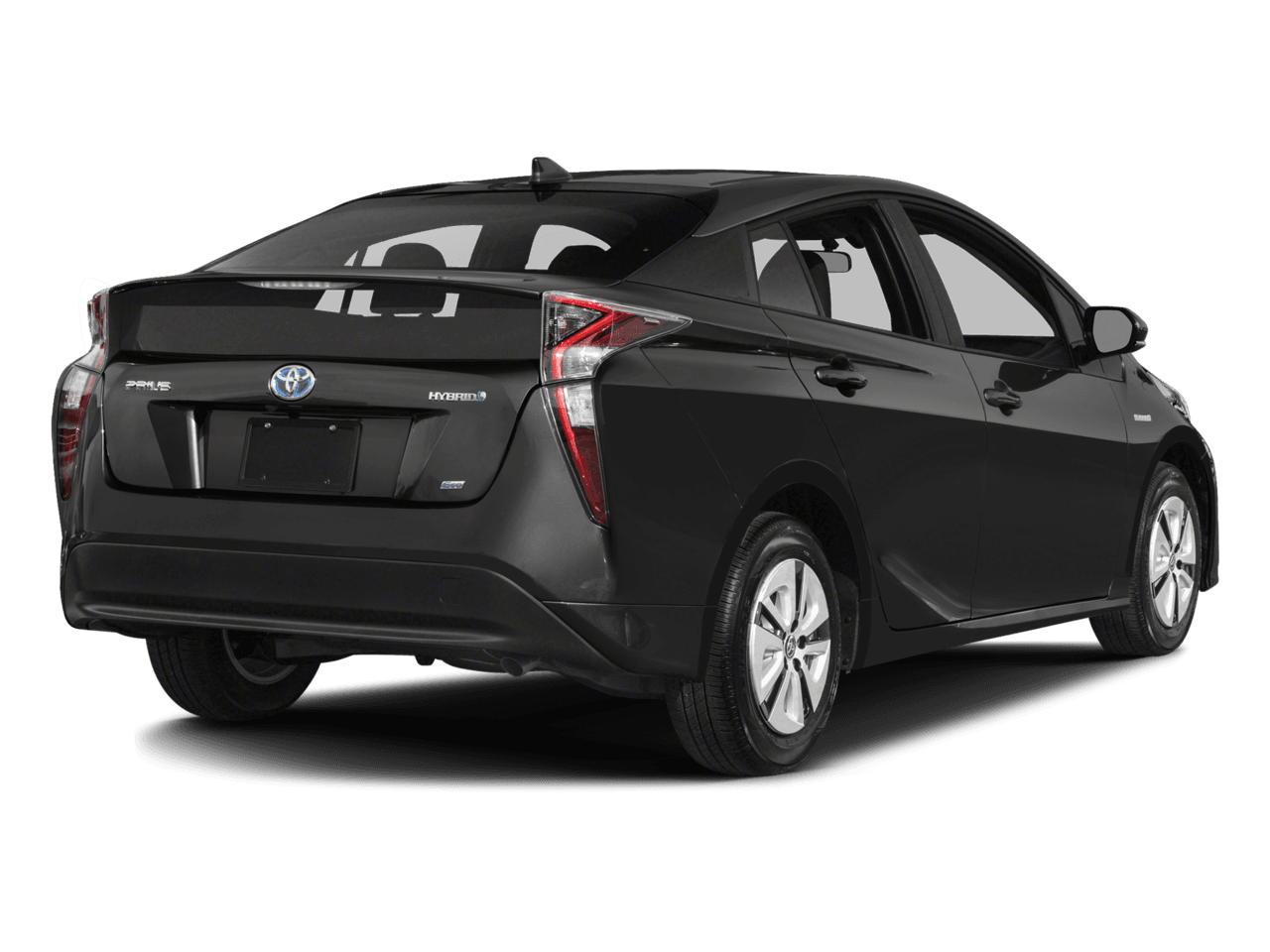 2018 Toyota Prius Two Eco - Rear 3/4, facing to the right