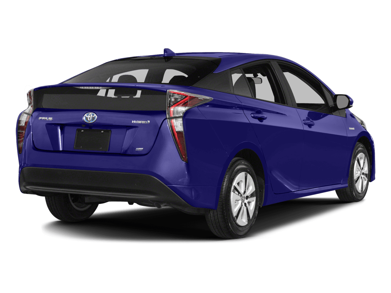 2018 Toyota Prius Two Eco - Rear 3/4, facing to the right