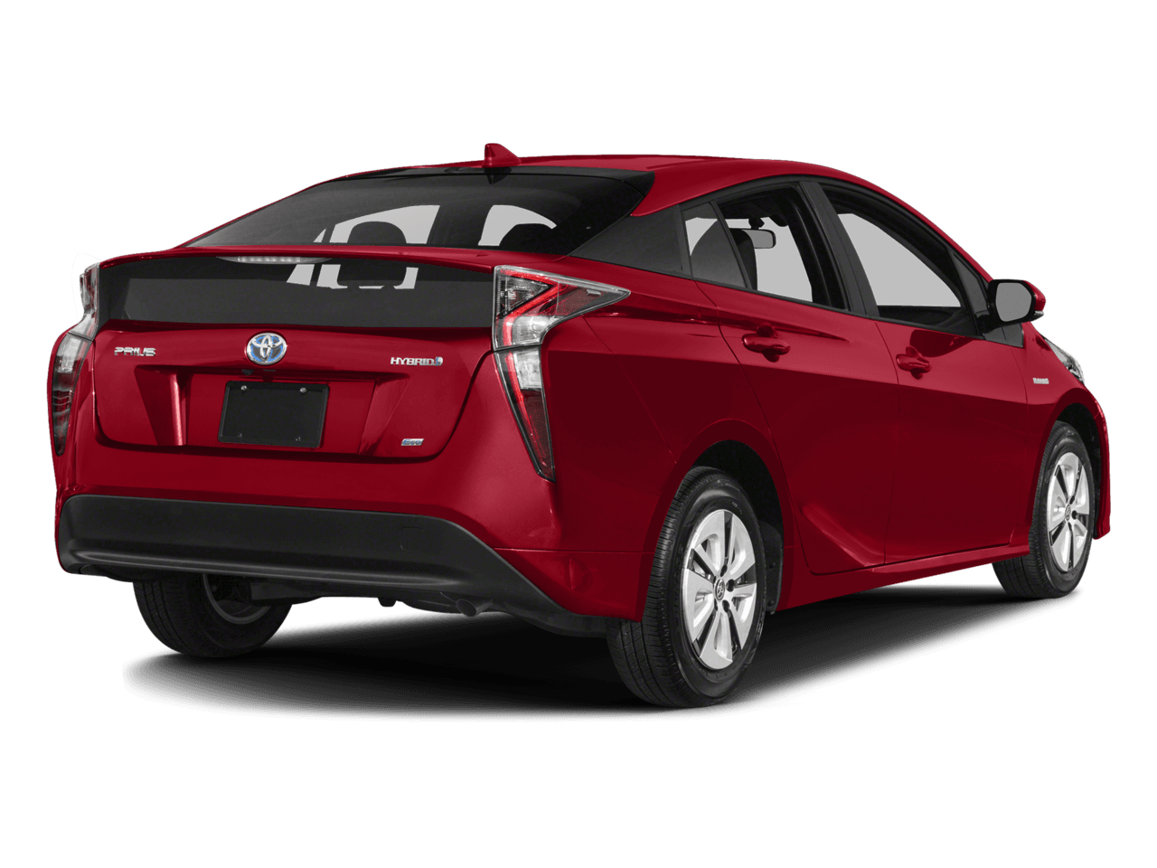 2018 Toyota Prius Two Eco - Rear 3/4, facing to the right