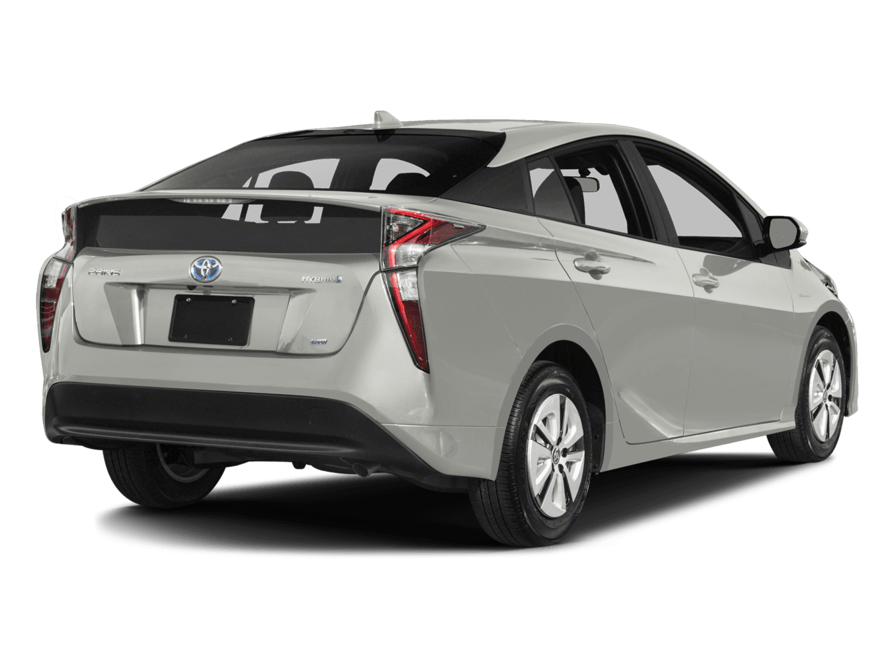 2018 Toyota Prius Two Eco - Rear 3/4, facing to the right