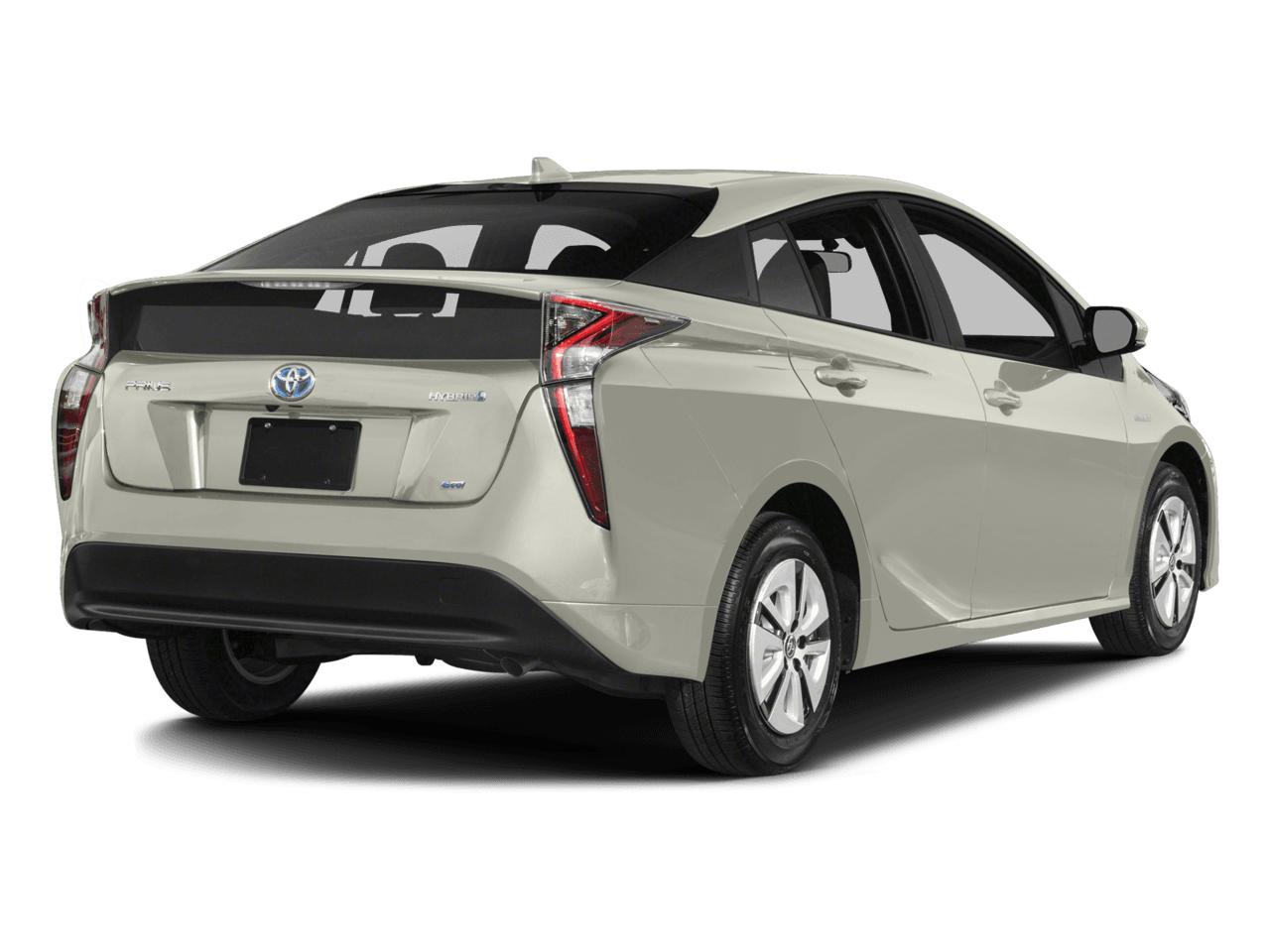 2018 Toyota Prius Two Eco - Rear 3/4, facing to the right