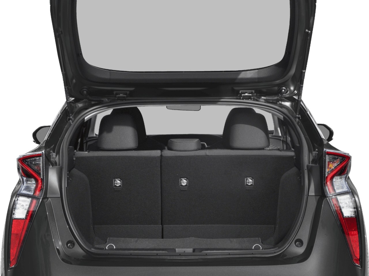 2018 Toyota Prius Two Eco - Interior Trunk with Hatch Open Feature