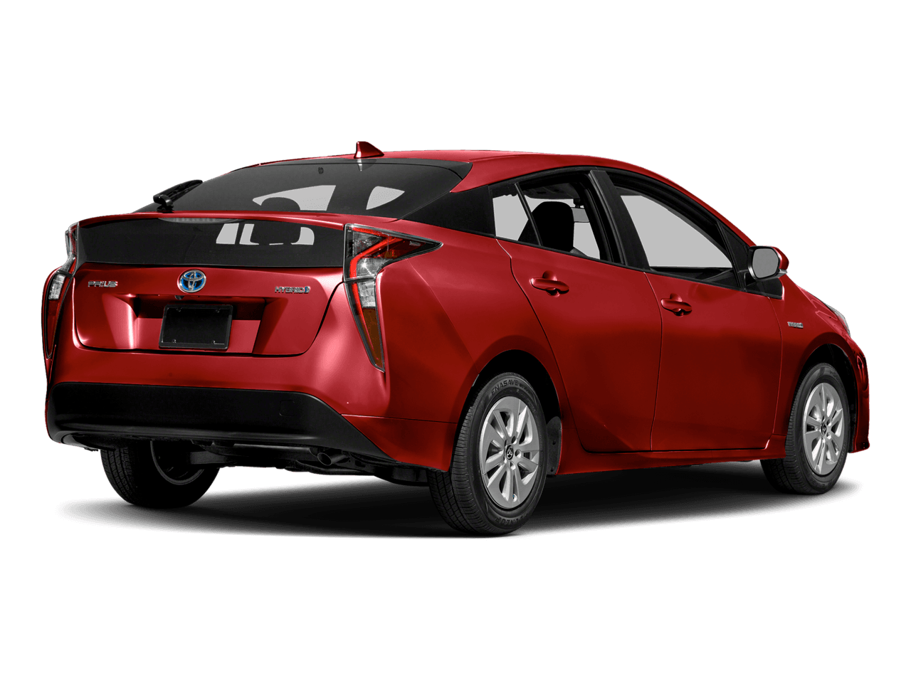 2018 Toyota Prius Three - Rear 3/4, facing to the right
