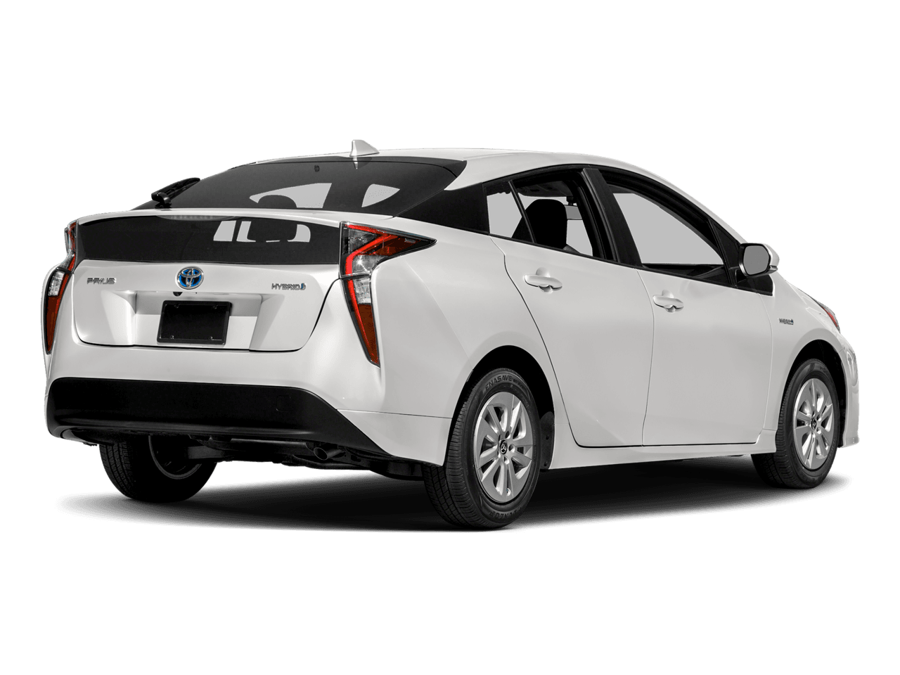 2018 Toyota Prius Three - Rear 3/4, facing to the right