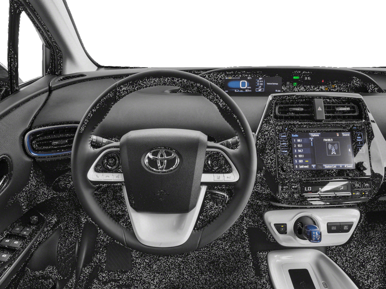 2018 Toyota Prius Three Touring - Interior Drivers Dash