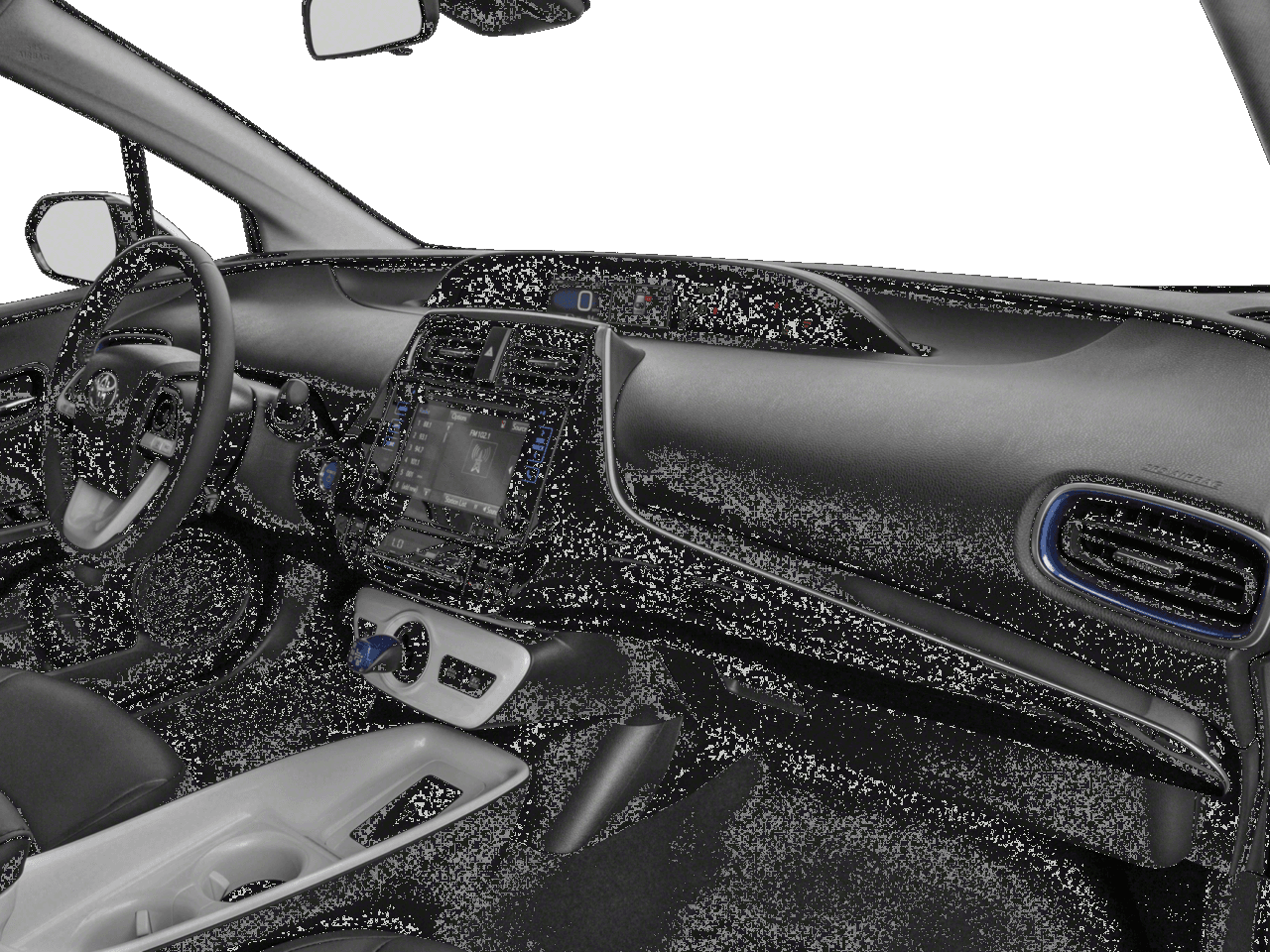2018 Toyota Prius Three Touring - Interior Passenger Dash
