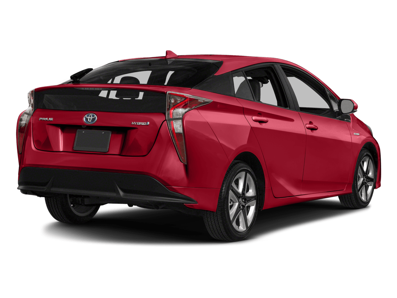 2018 Toyota Prius Three Touring - Rear 3/4, facing to the right