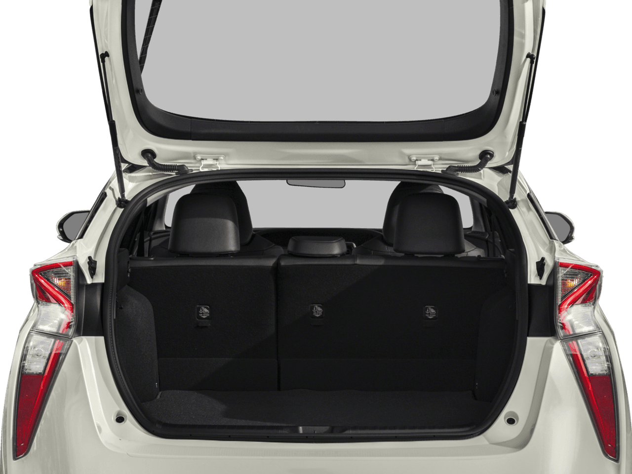2018 Toyota Prius Three Touring - Interior Trunk with Hatch Open Feature