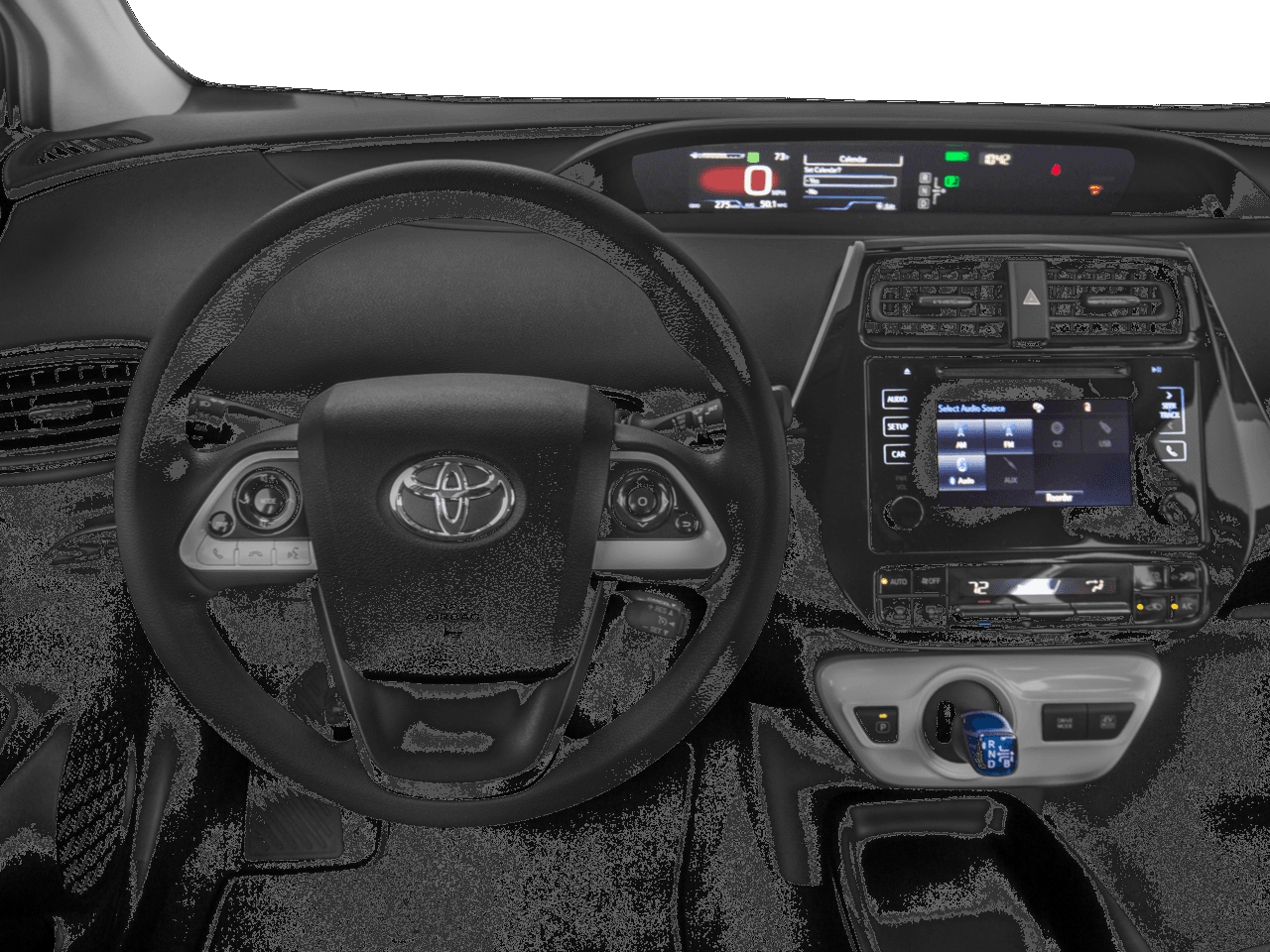 2018 Toyota Prius Four - Interior Drivers Dash