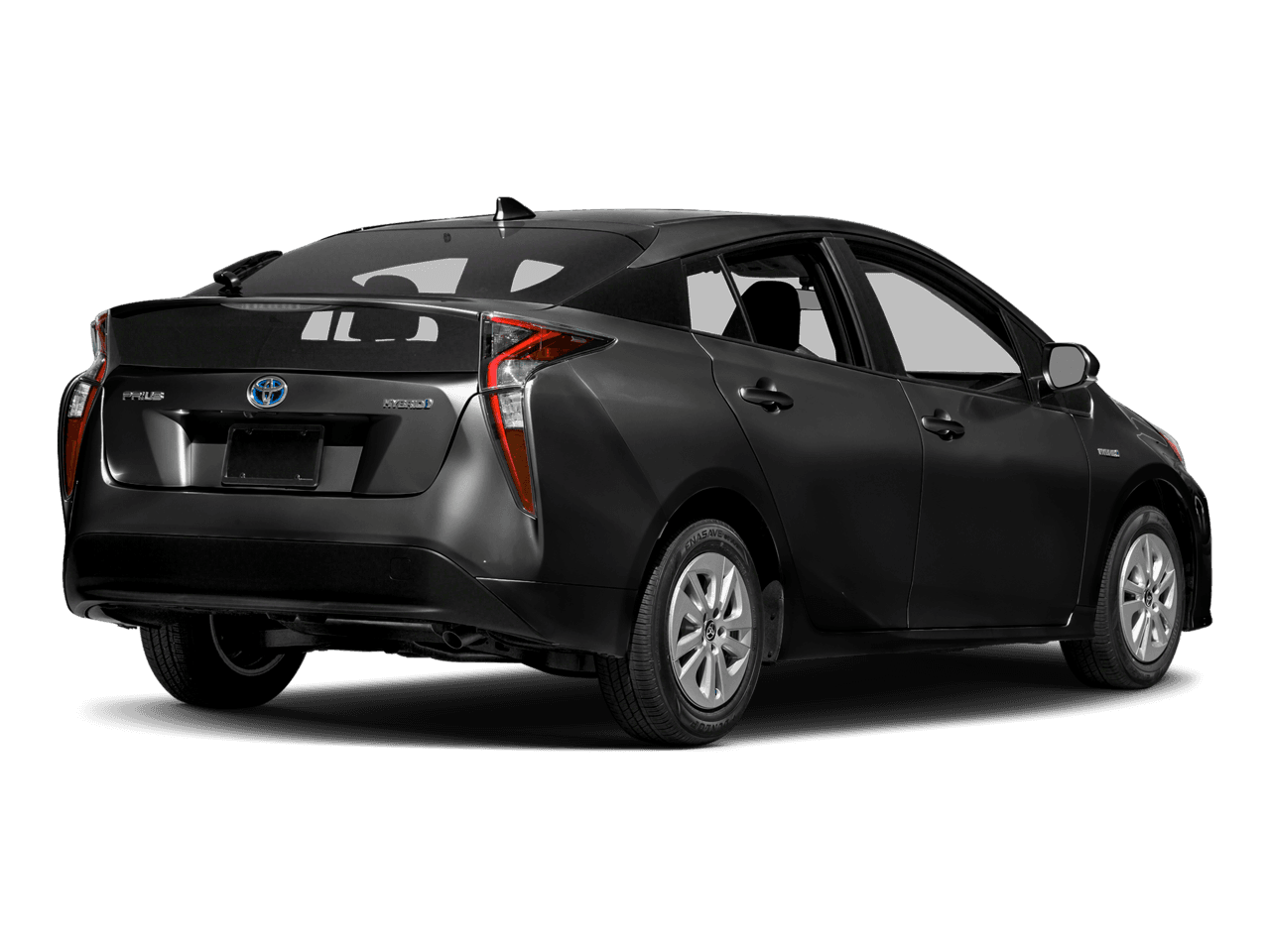 2018 Toyota Prius Four - Rear 3/4, facing to the right