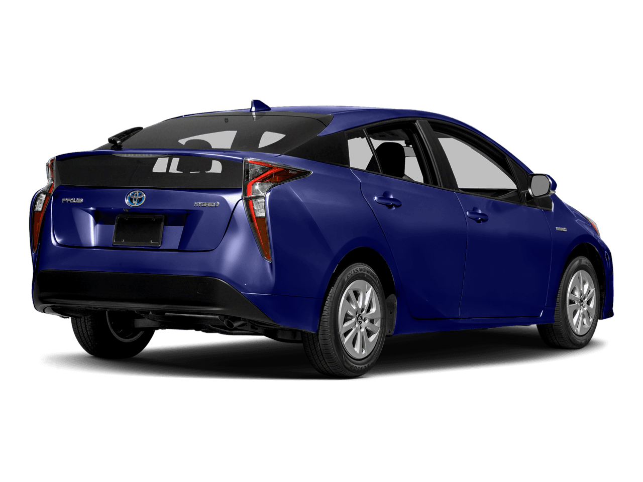 2018 Toyota Prius Four - Rear 3/4, facing to the right