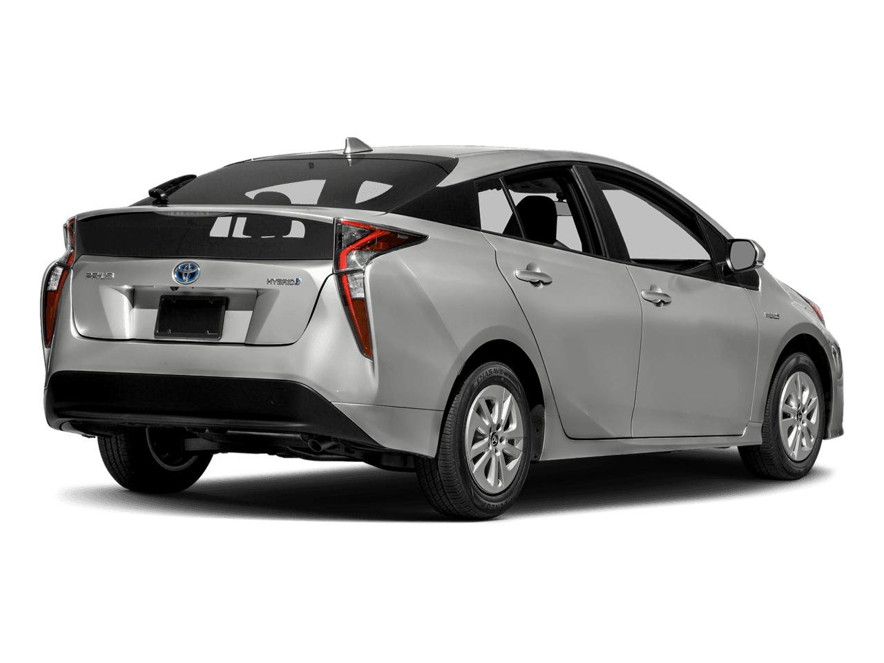 2018 Toyota Prius Four - Rear 3/4, facing to the right