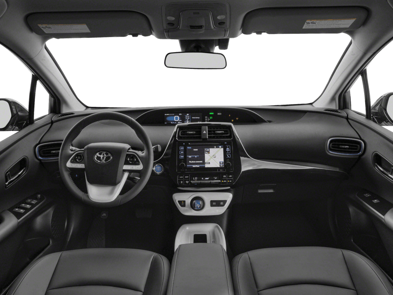 2018 Toyota Prius Four Touring - Interior Full Dash Basic