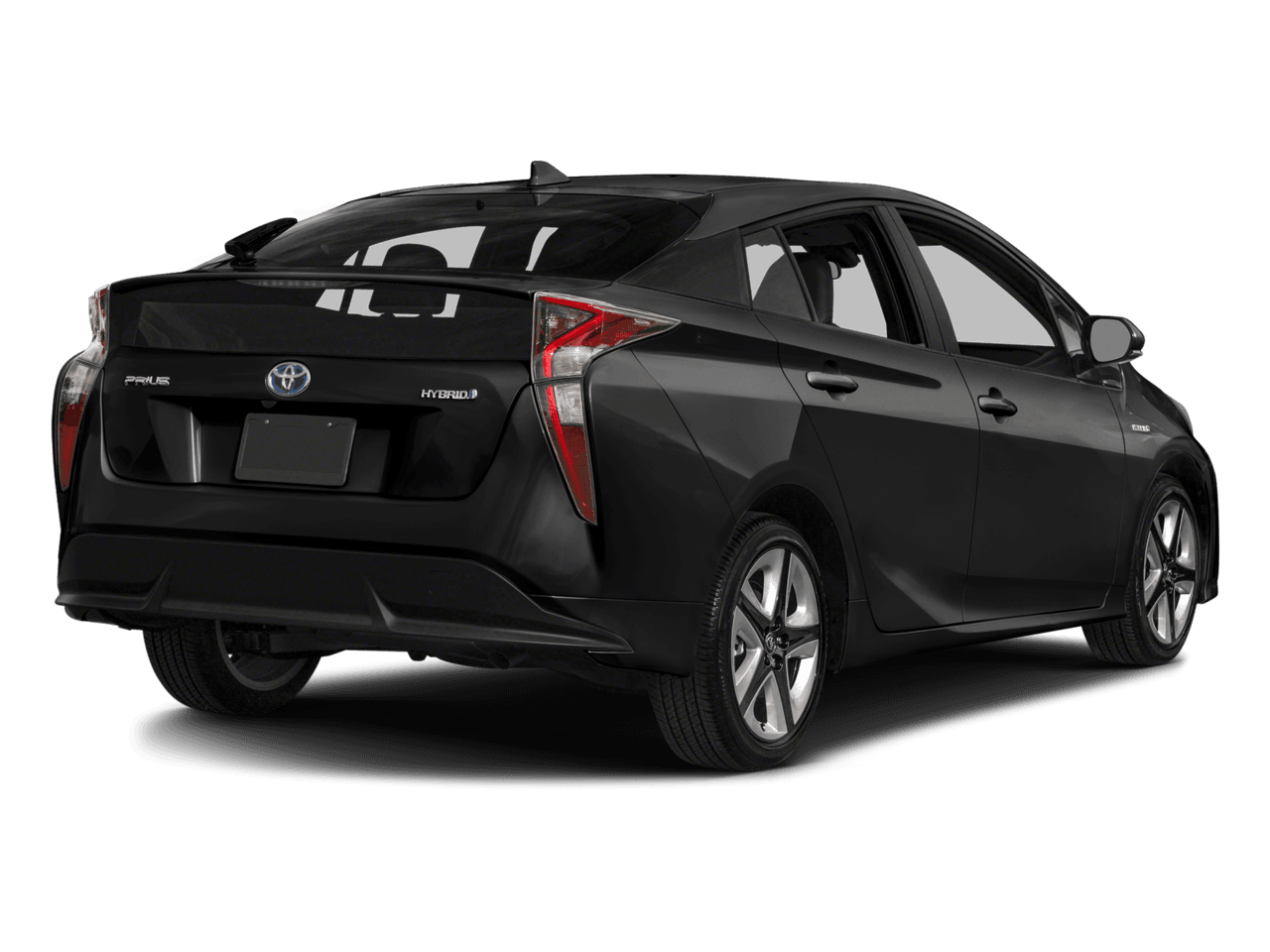 2018 Toyota Prius Four Touring - Rear 3/4, facing to the right