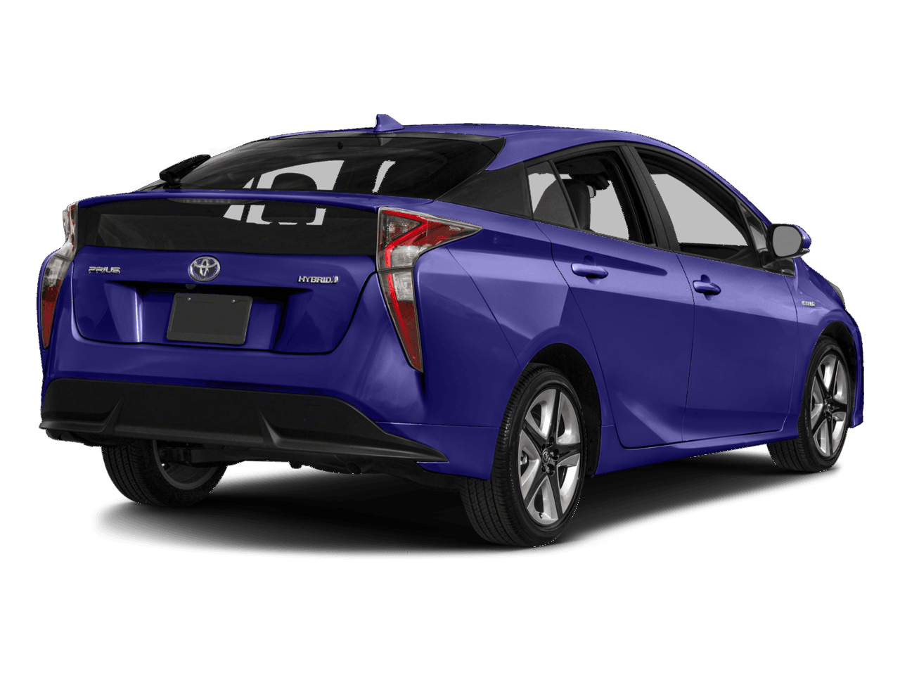 2018 Toyota Prius Four Touring - Rear 3/4, facing to the right