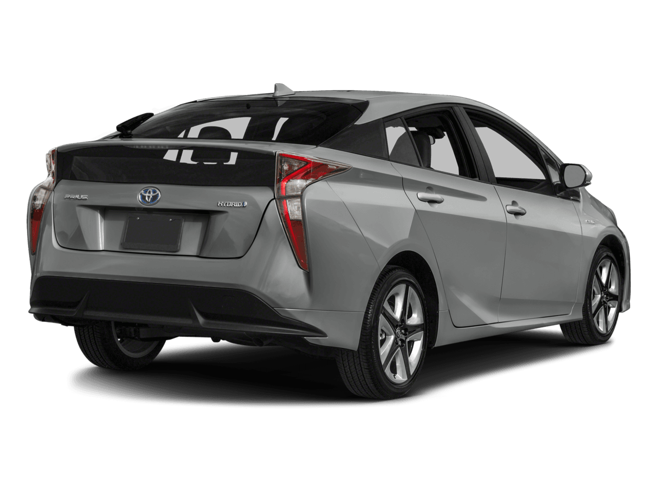 2018 Toyota Prius Four Touring - Rear 3/4, facing to the right