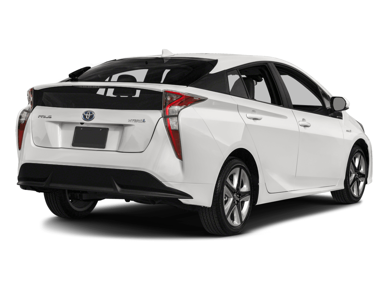 2018 Toyota Prius Four Touring - Rear 3/4, facing to the right