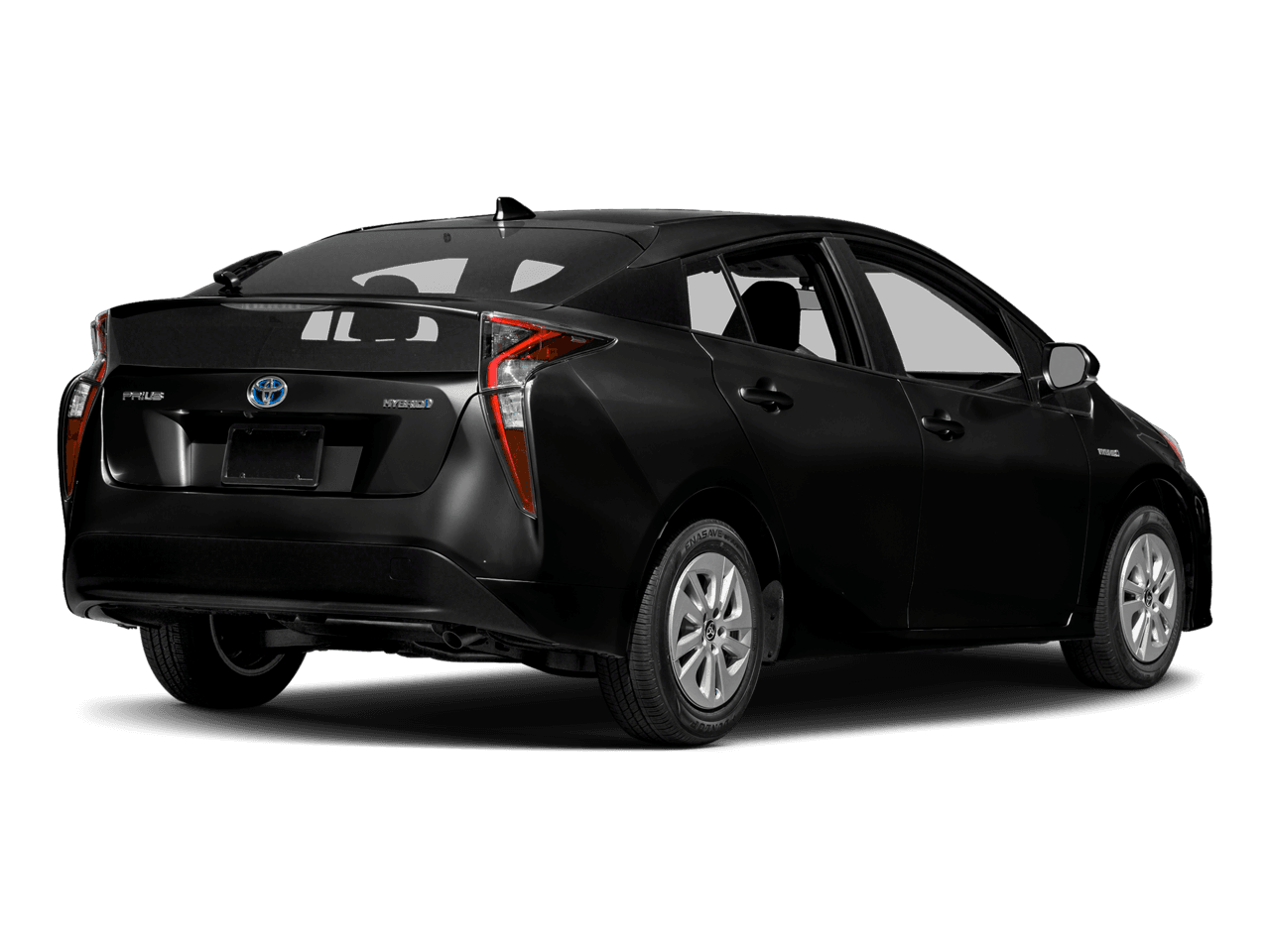 2018 Toyota Prius One - Rear 3/4, facing to the right