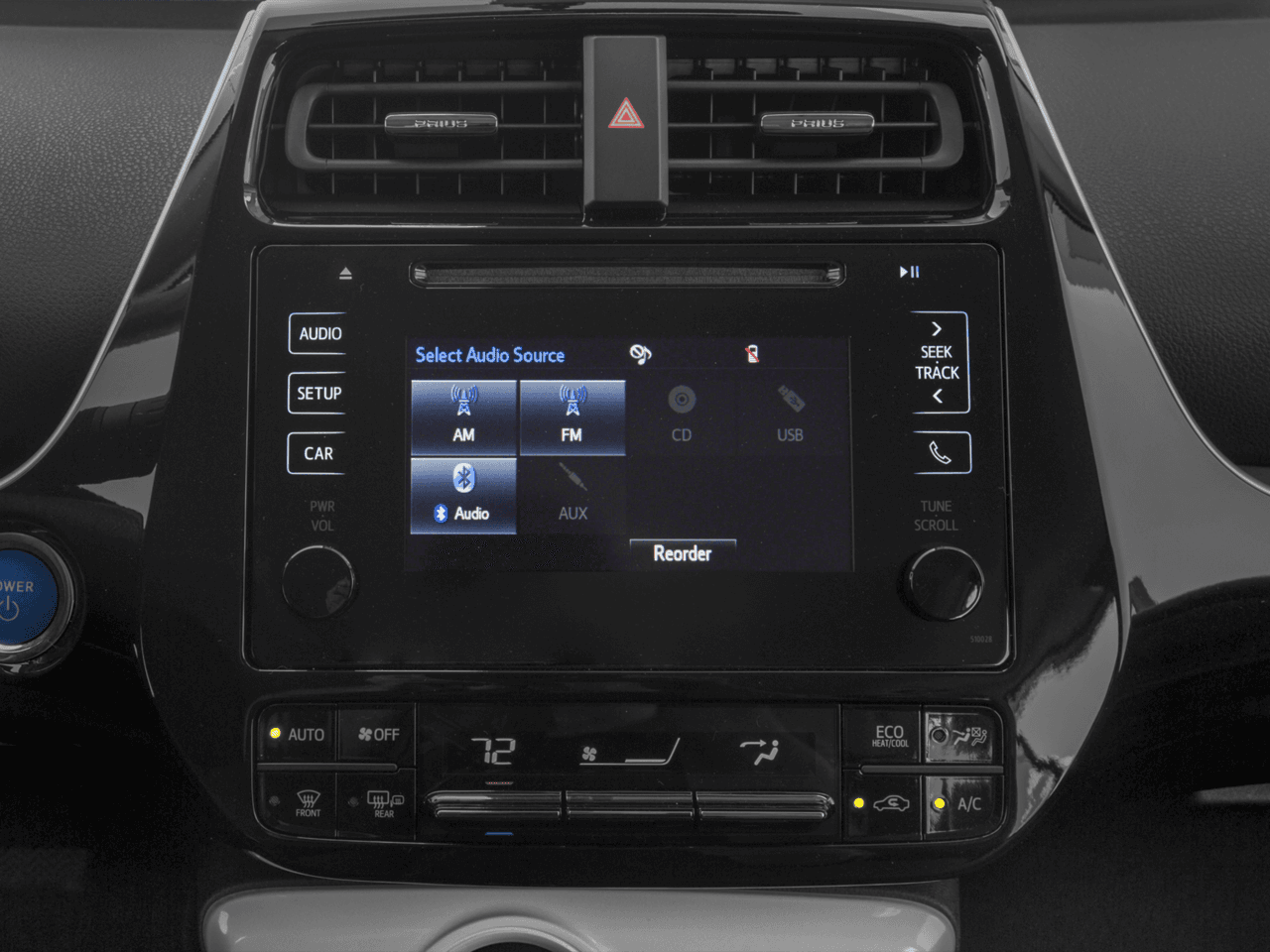 2018 Toyota Prius One - Interior Stereo System