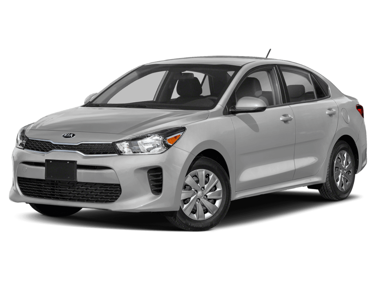 2018 Kia Rio LX - Front 3/4, facing to the left