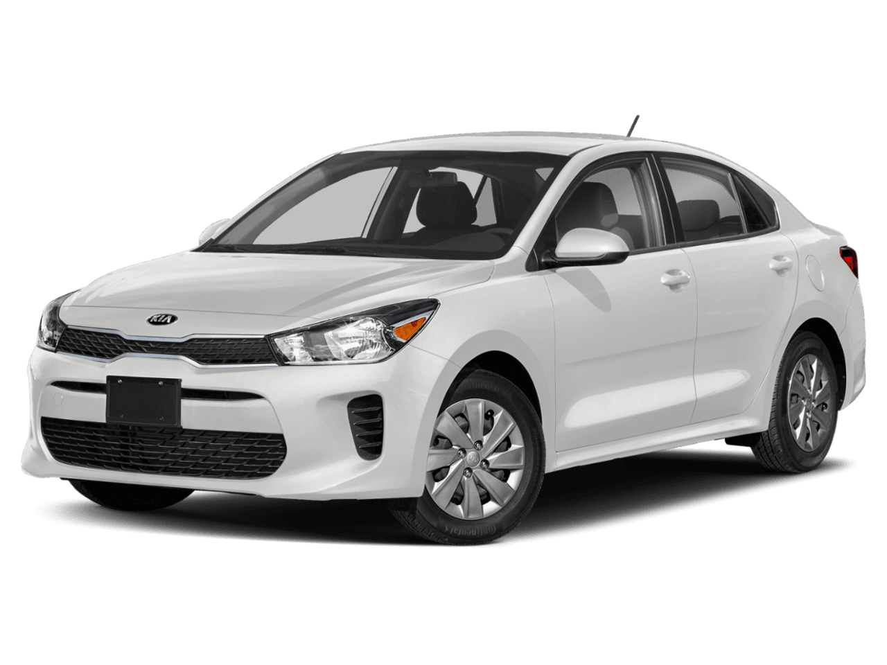 2018 Kia Rio LX - Front 3/4, facing to the left