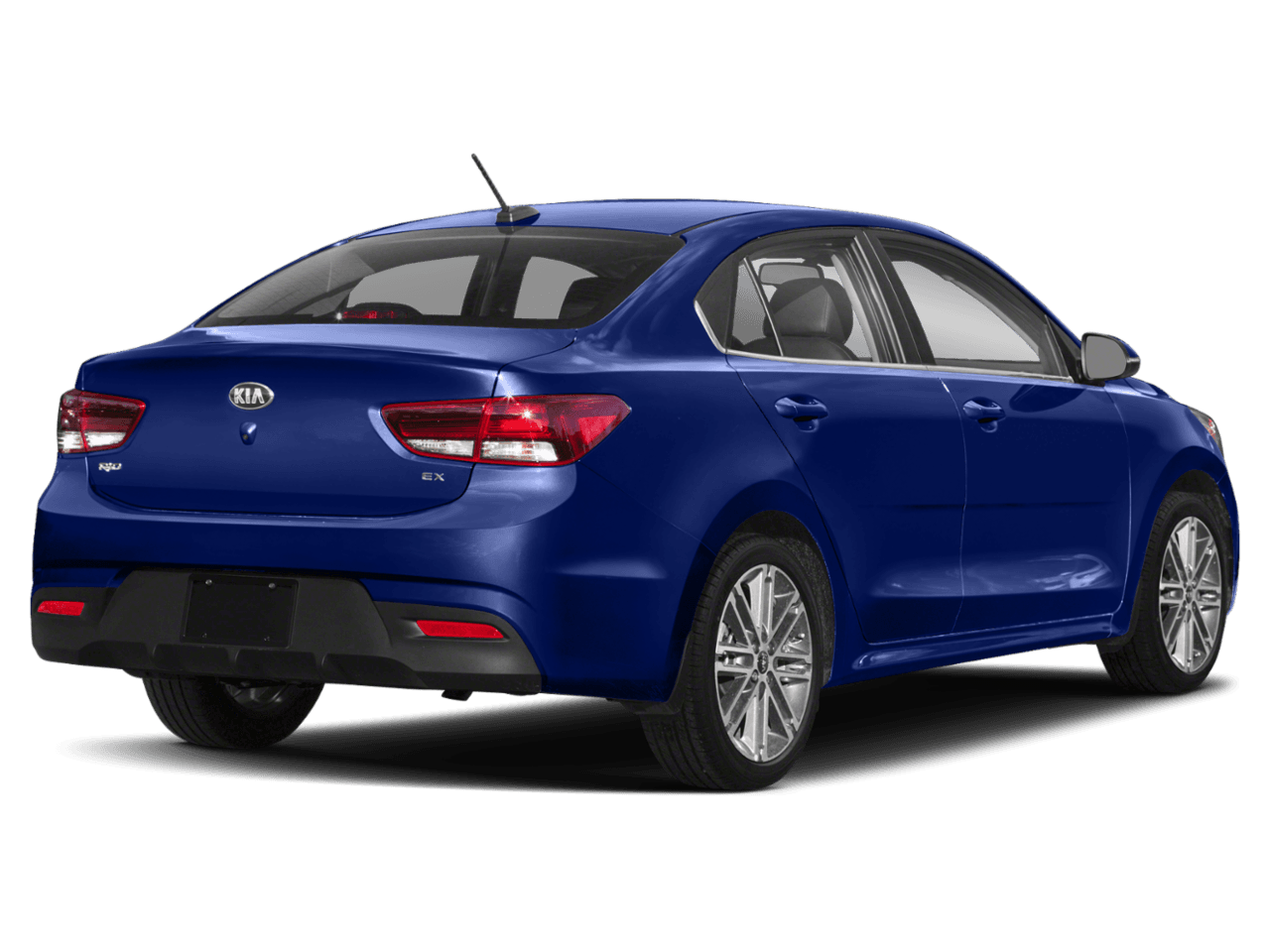 2018 Kia Rio EX - Rear 3/4, facing to the right