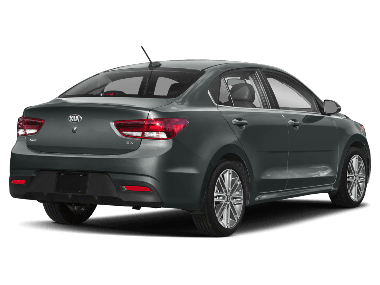 2018 Kia Rio EX - Rear 3/4, facing to the right