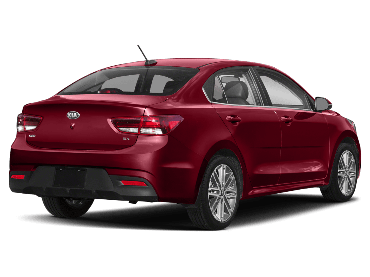 2018 Kia Rio EX - Rear 3/4, facing to the right