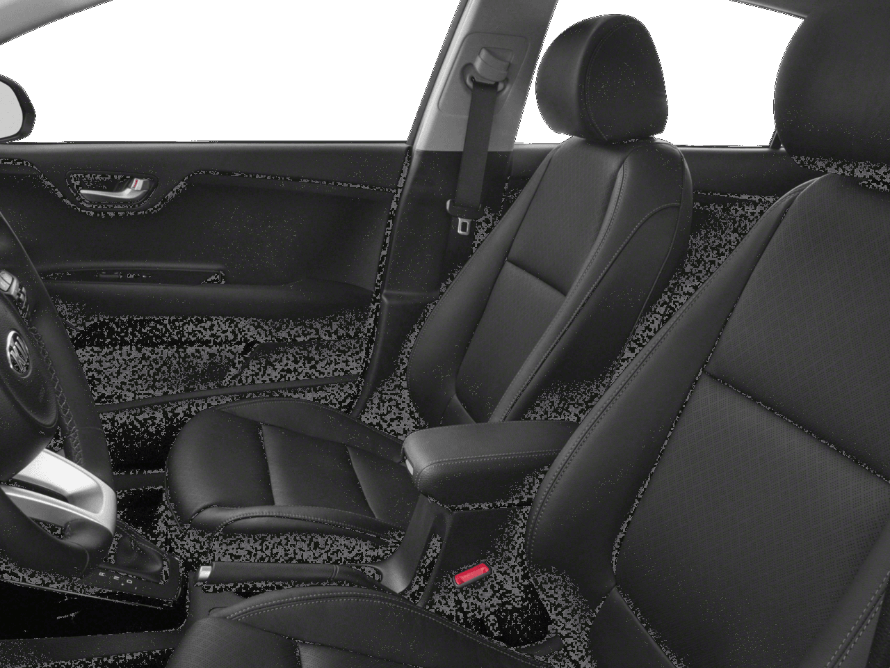 2018 Kia Rio S - Interior Driver's Side with Door Open, Front Seat Feature