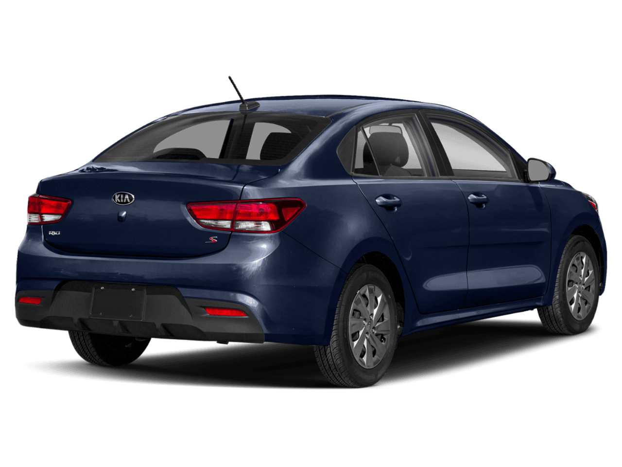 2018 Kia Rio S - Rear 3/4, facing to the right