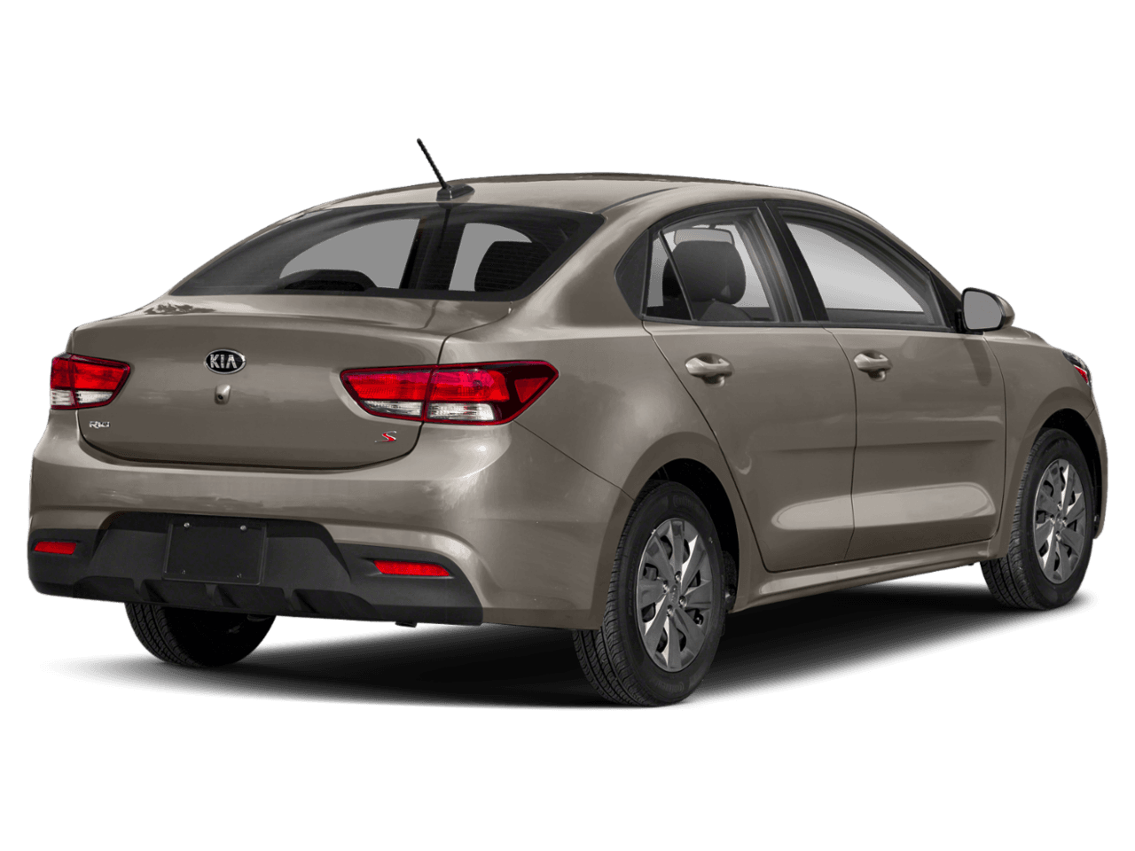 2018 Kia Rio S - Rear 3/4, facing to the right