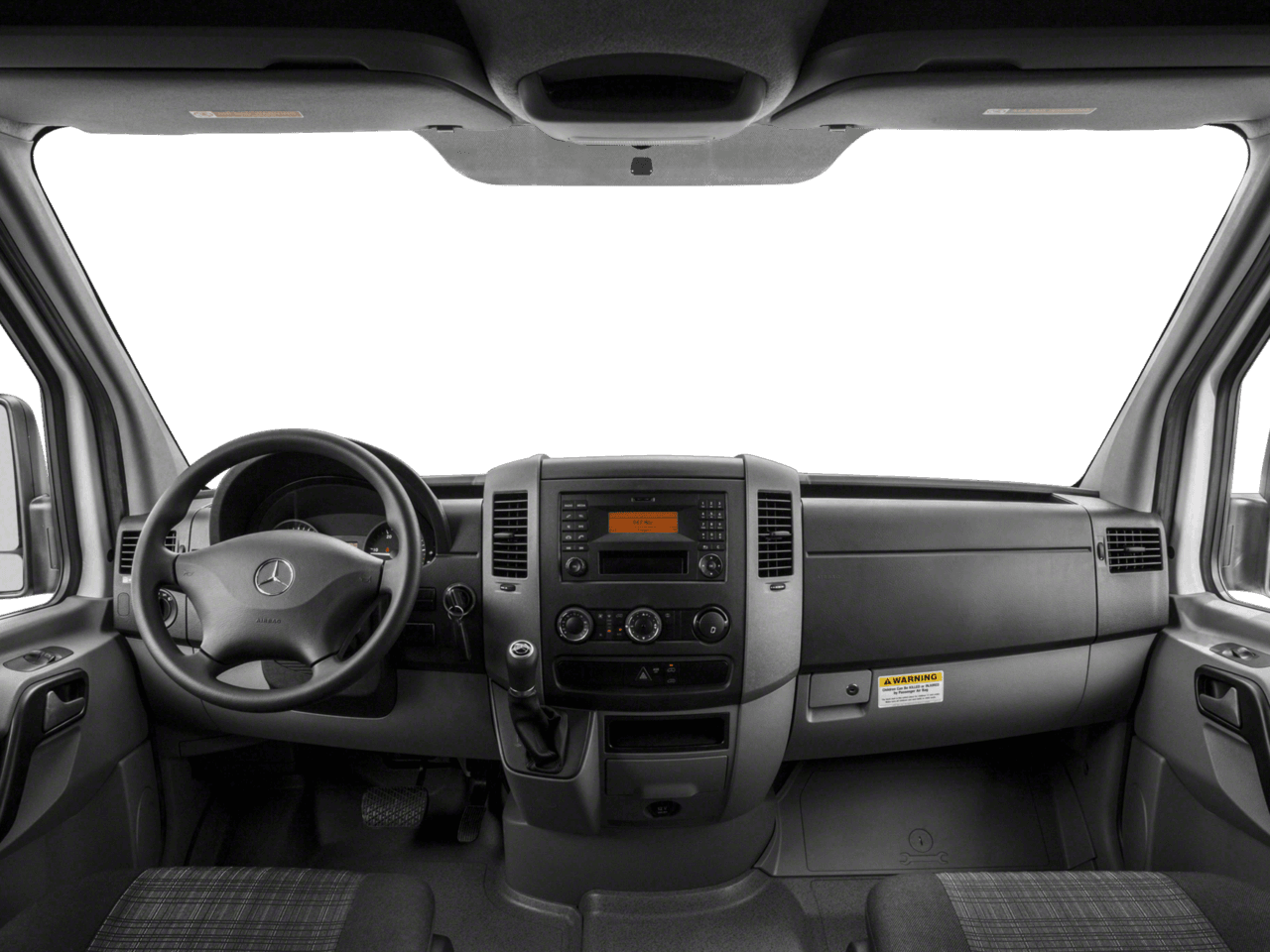 2018 Mercedes-Benz Sprinter Cargo Van Worker - Interior Full Dash Basic