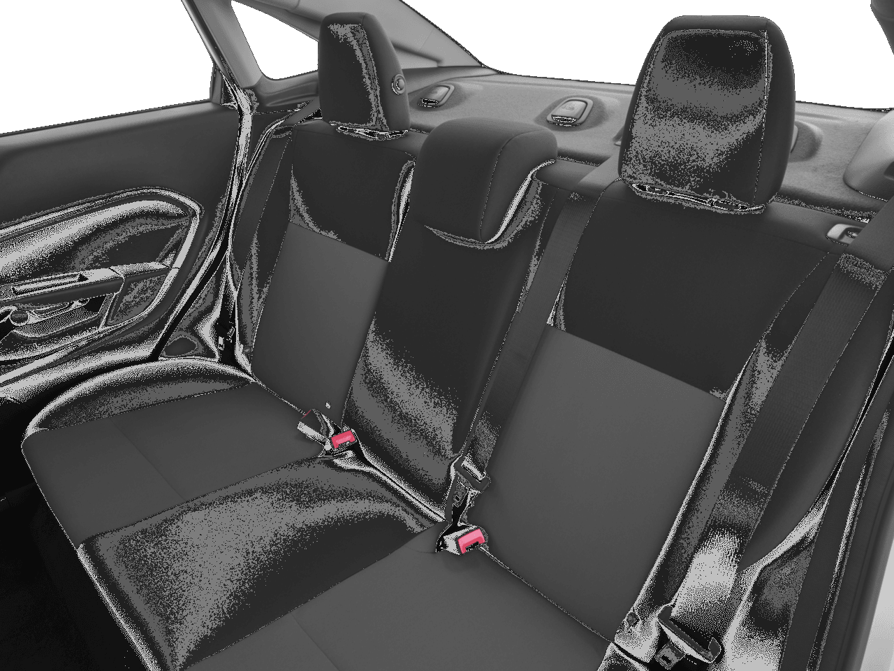 2018 Ford Fiesta S Sedan - Interior Rear seats