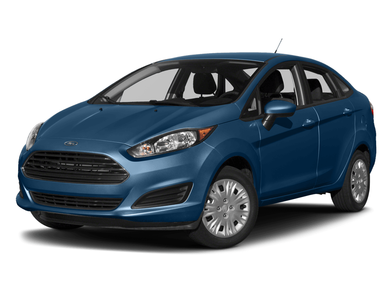 2018 Ford Fiesta SE Sedan - Front 3/4, facing to the left