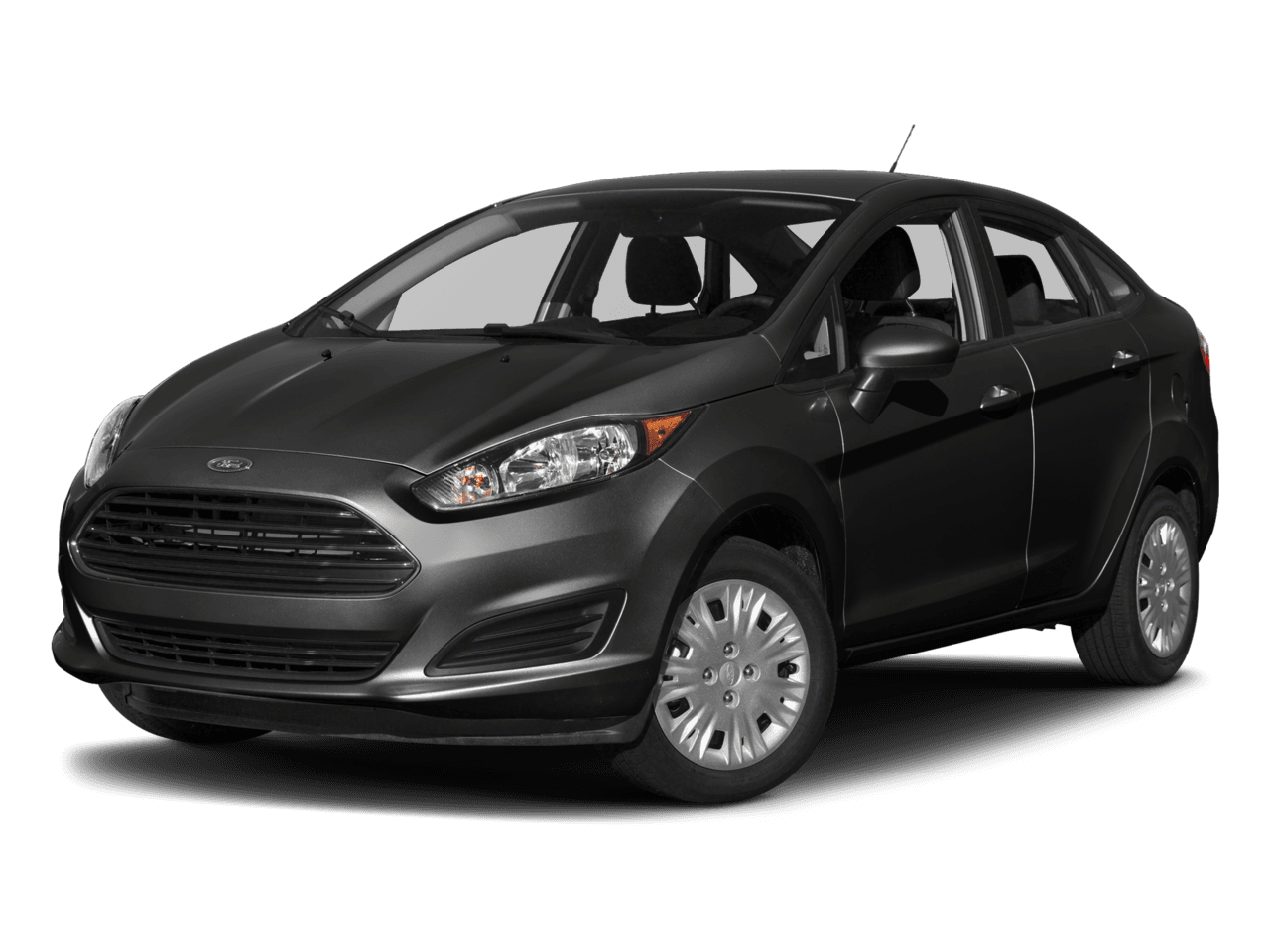 2018 Ford Fiesta SE Sedan - Front 3/4, facing to the left