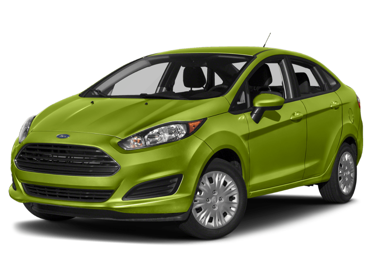 2018 Ford Fiesta SE Sedan - Front 3/4, facing to the left