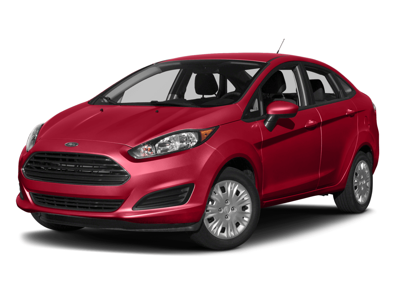 2018 Ford Fiesta SE Sedan - Front 3/4, facing to the left