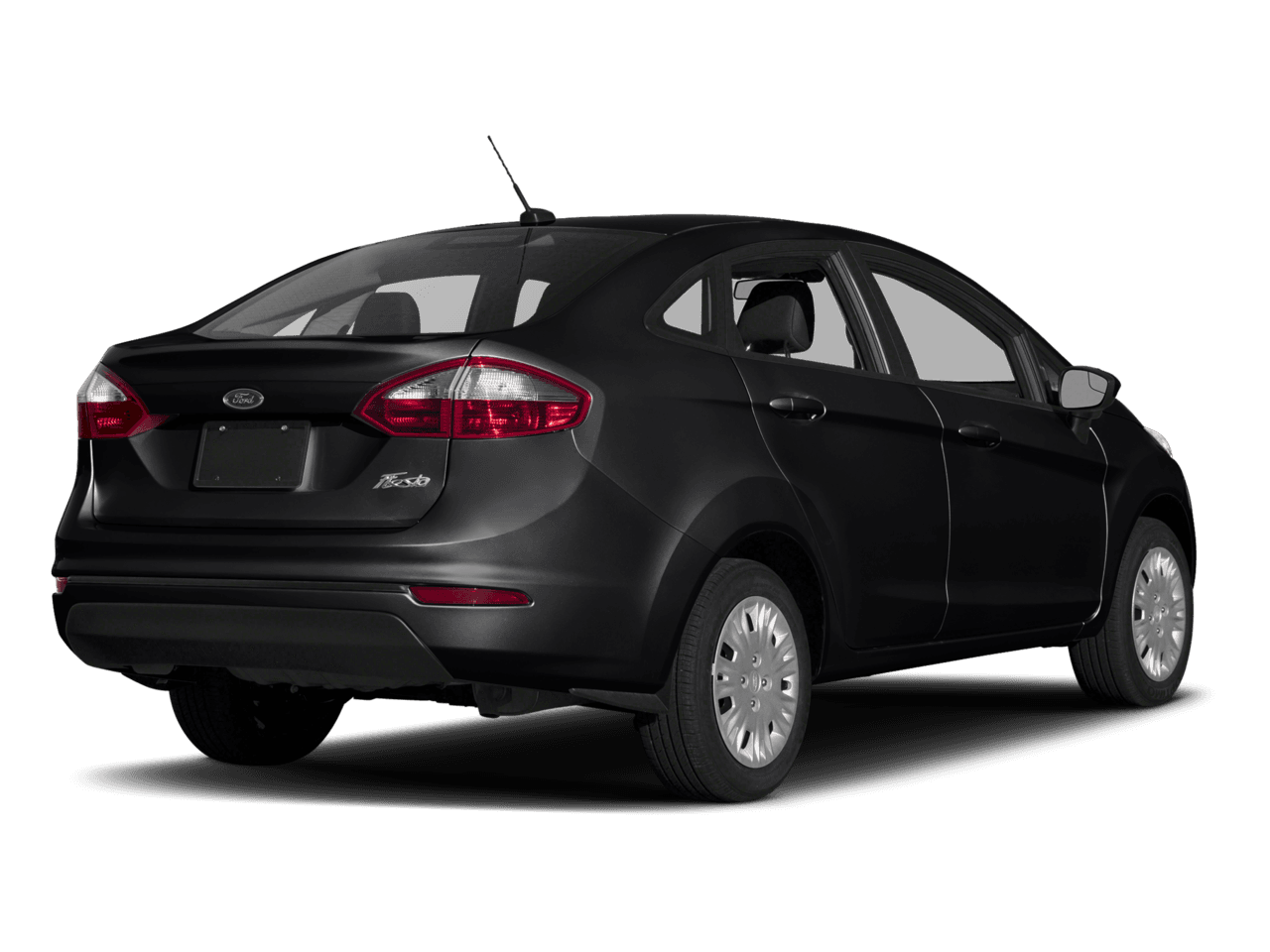 2018 Ford Fiesta SE Sedan - Rear 3/4, facing to the right