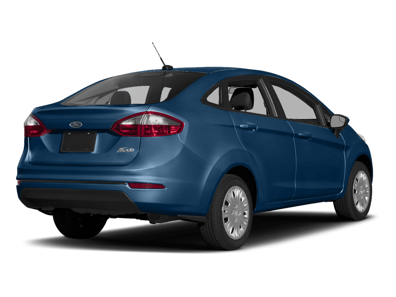 2018 Ford Fiesta SE Sedan - Rear 3/4, facing to the right