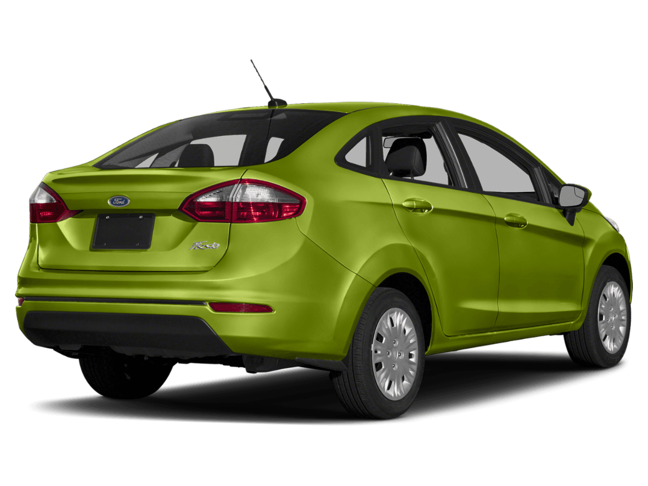 2018 Ford Fiesta SE Sedan - Rear 3/4, facing to the right