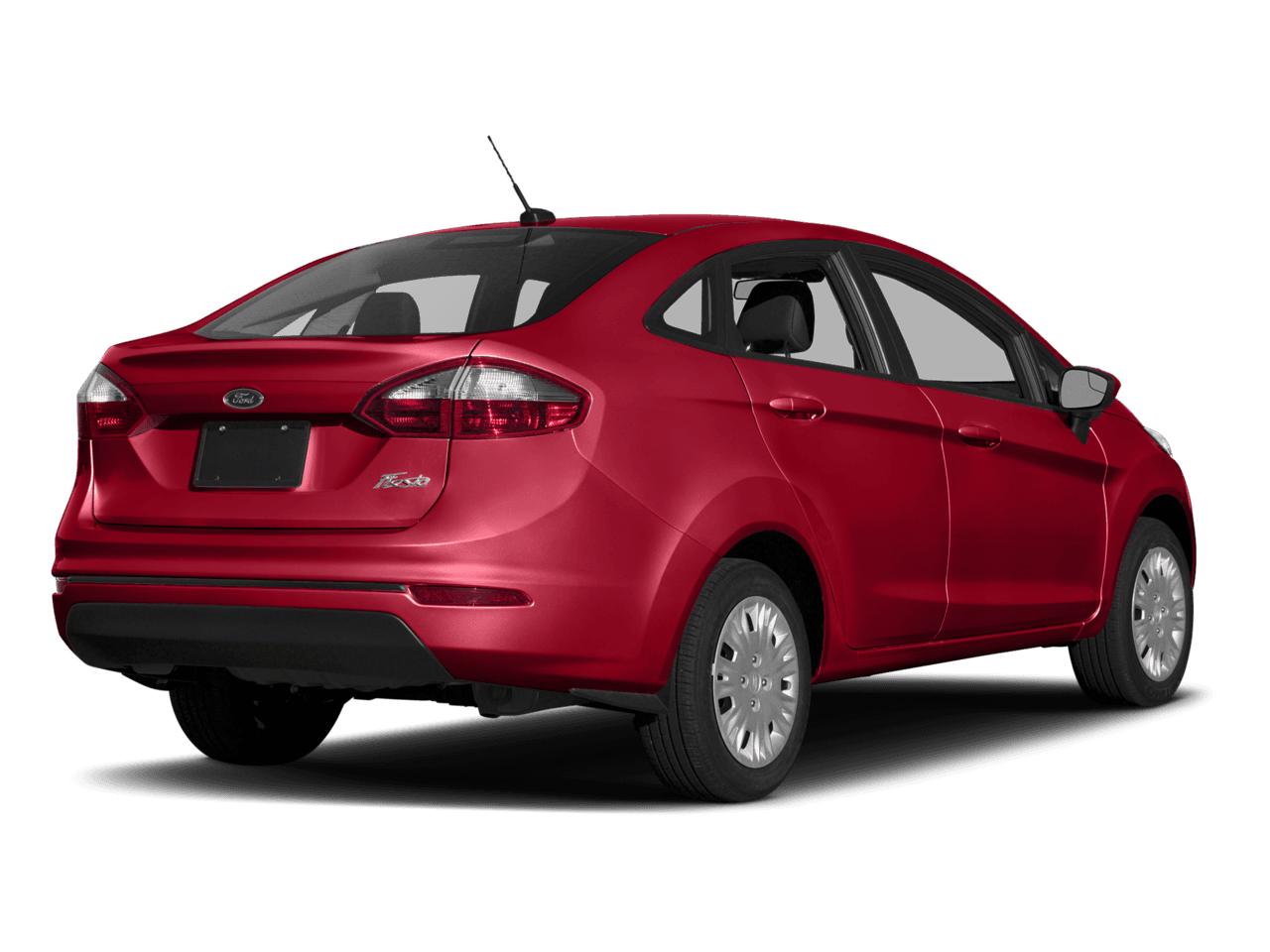 2018 Ford Fiesta SE Sedan - Rear 3/4, facing to the right