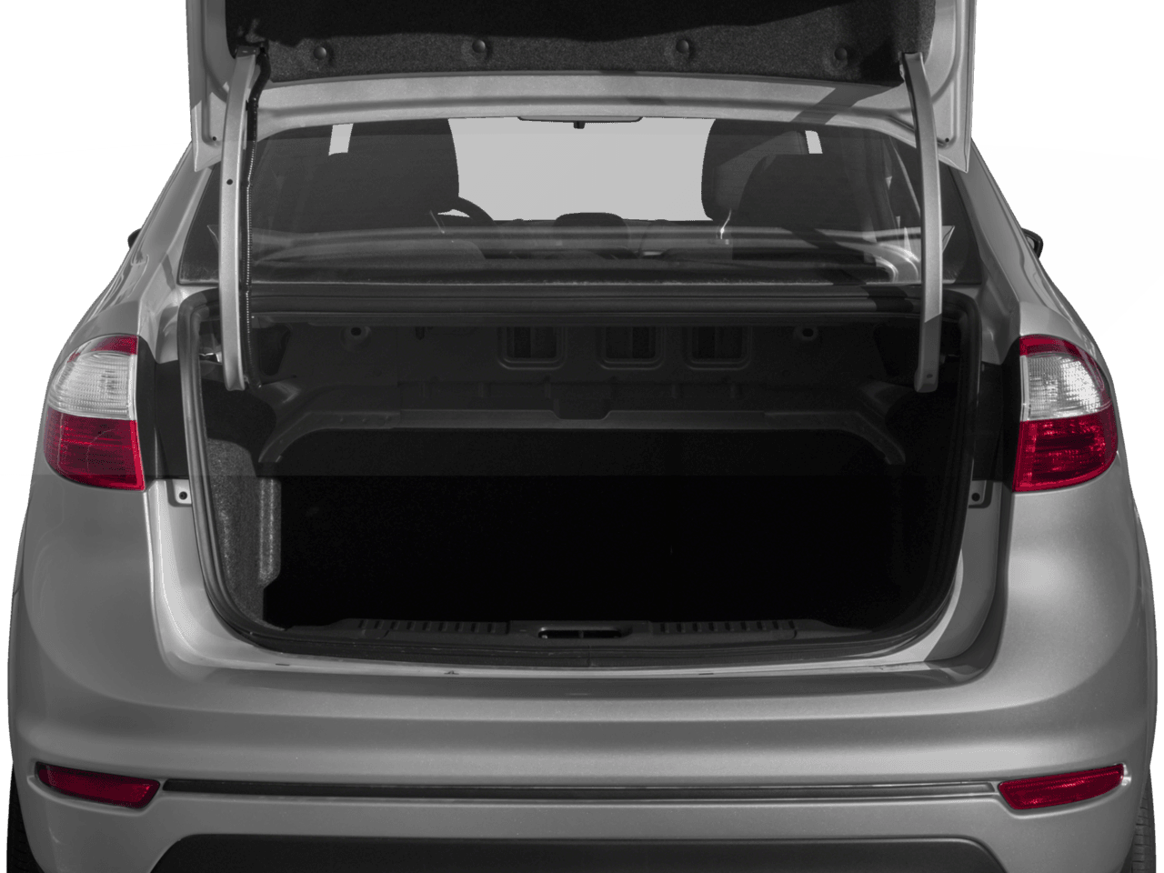 2018 Ford Fiesta SE Sedan - Interior Trunk with Hatch Open Feature