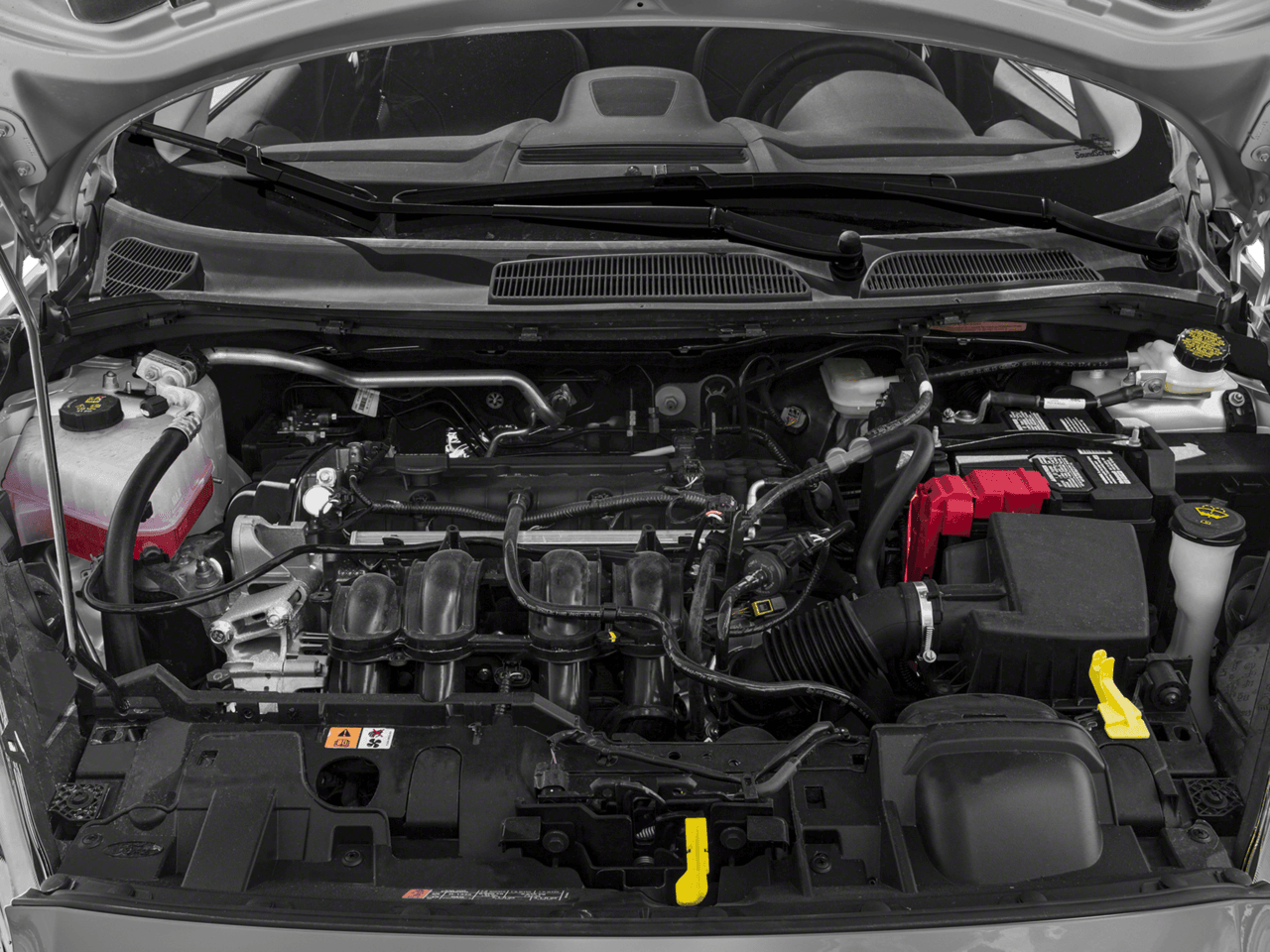 2018 Ford Fiesta Titanium Sedan - Interior Engine Shot Feature