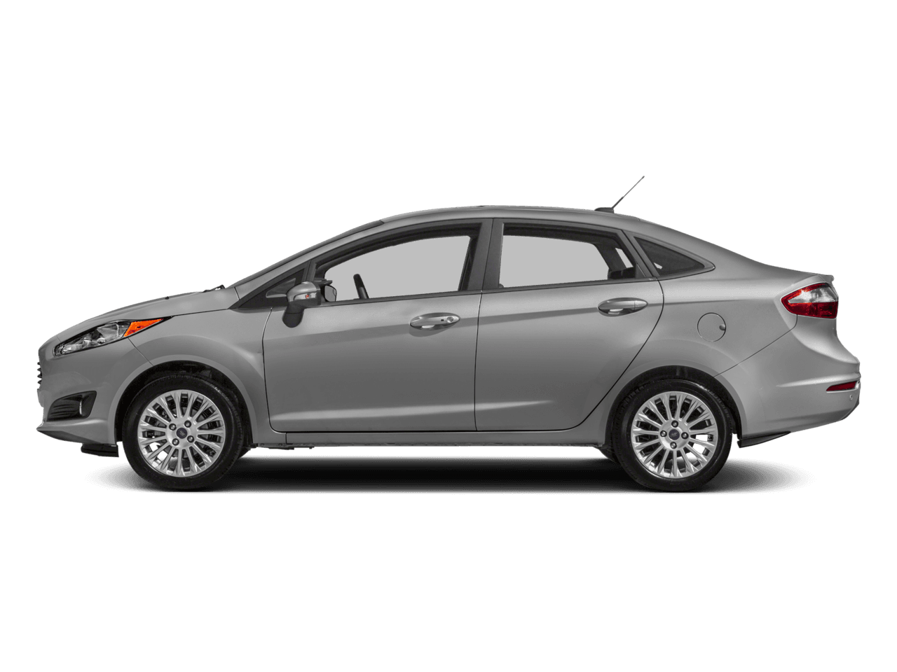 2018 Ford Fiesta Titanium Sedan - Profile, facing to the left