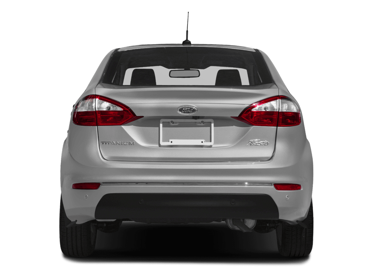 2018 Ford Fiesta Titanium Sedan - Rear (full)