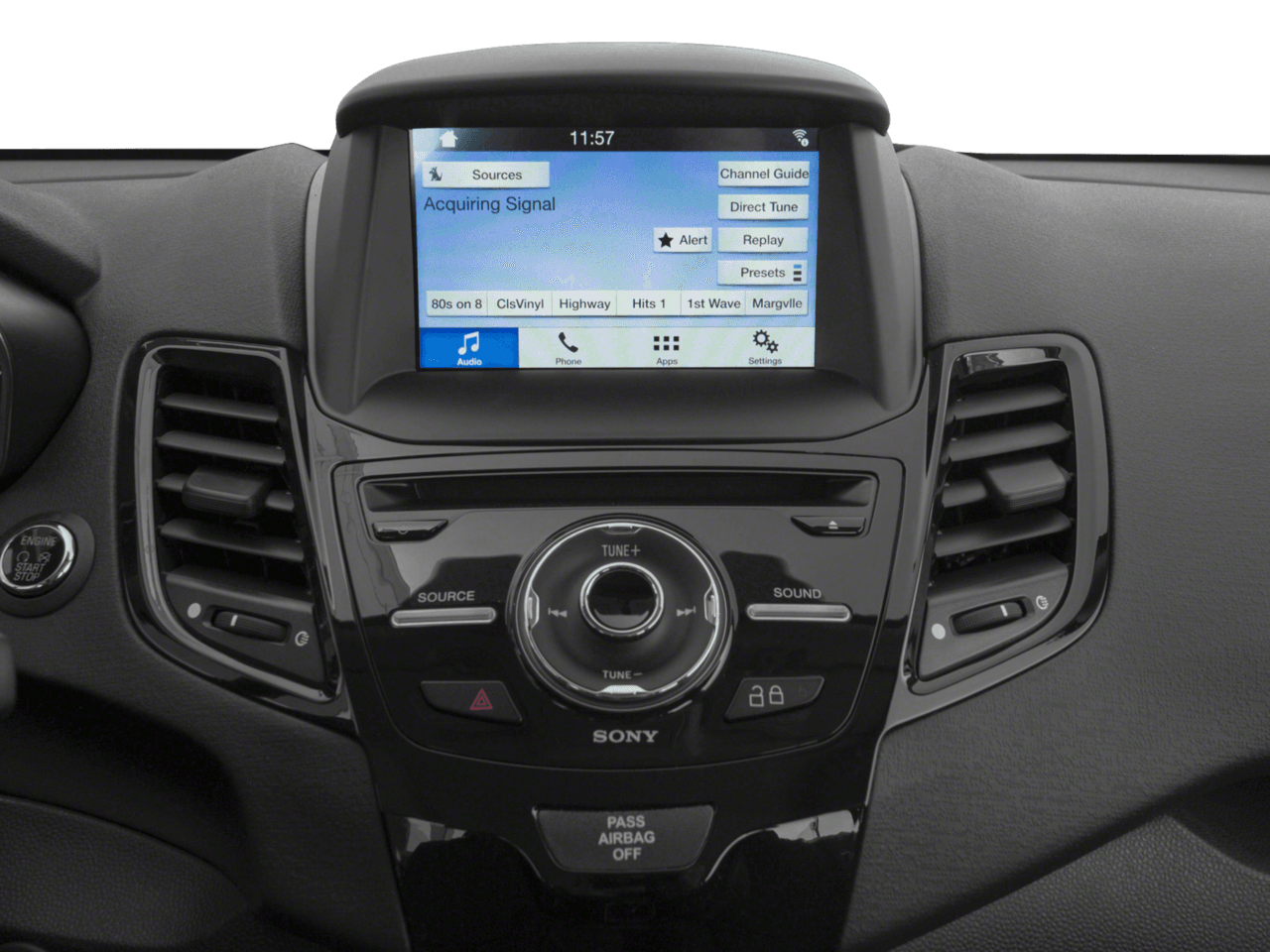 2018 Ford Fiesta Titanium Sedan - Interior Stereo System