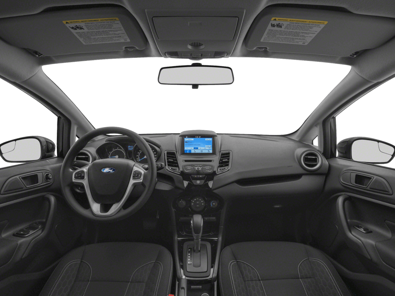 2018 Ford Fiesta S Hatch - Interior Full Dash Basic