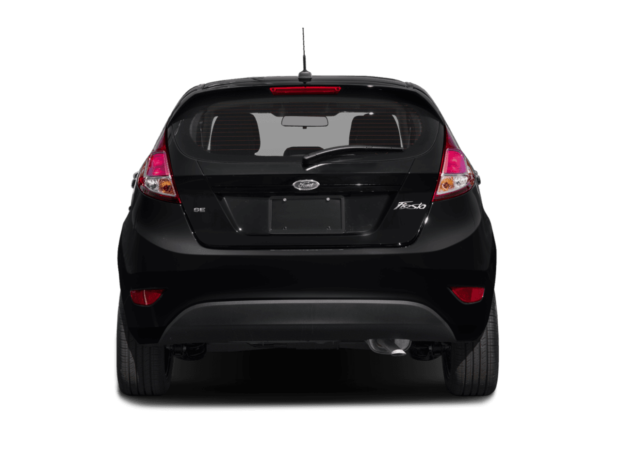 2018 Ford Fiesta S Hatch - Rear (full)