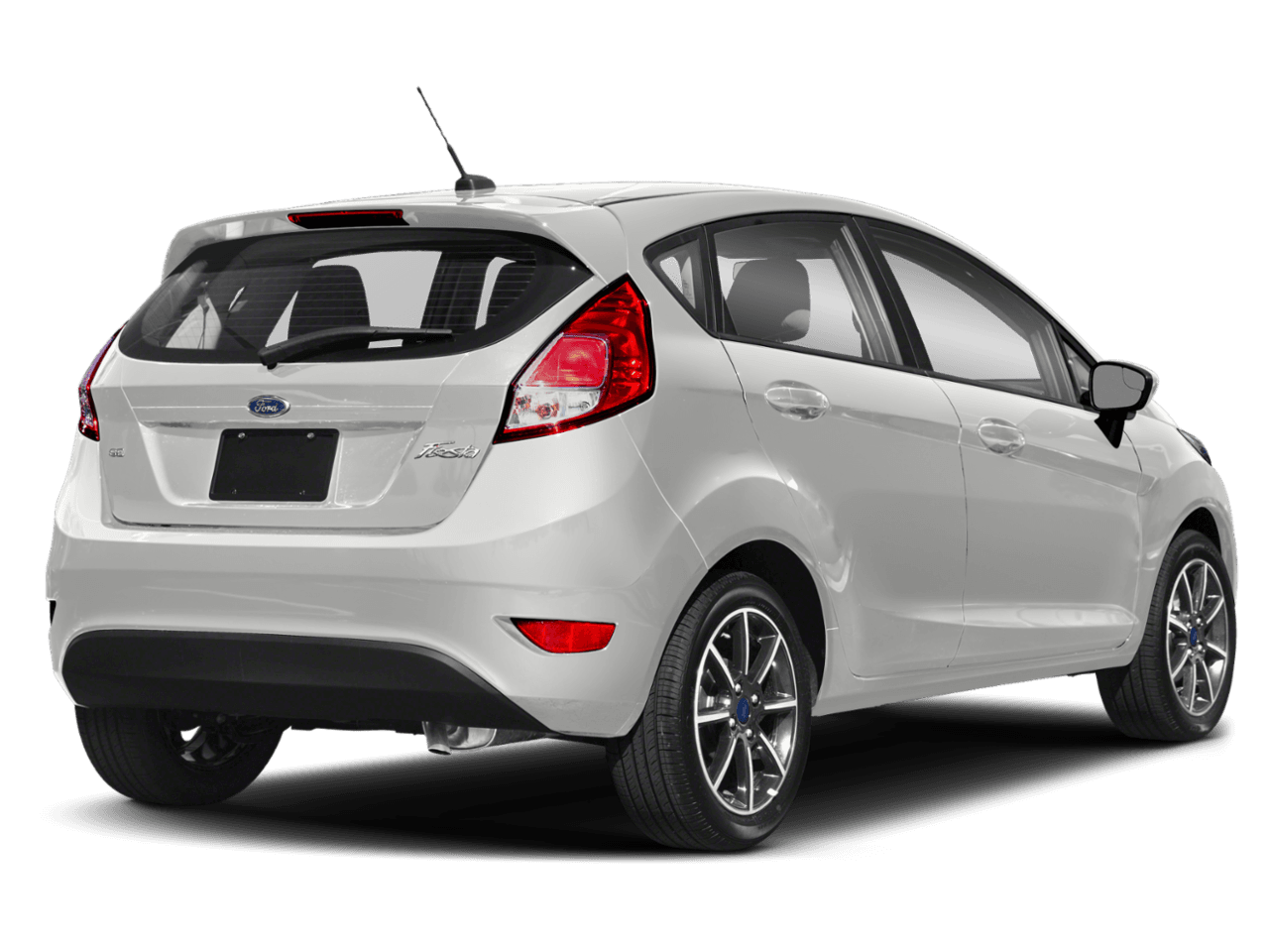 2018 Ford Fiesta S Hatch - Rear 3/4, facing to the right